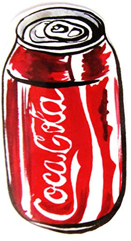 Coca C o l a - Aufkleber - Dose - Motiv 042-64 x 35 mm