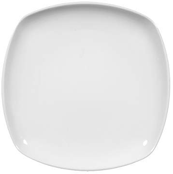 Frühstücksteller eckig 20cm LIDO WEISS UNI Seltmann**6 (6 Stück)