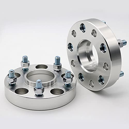 Lyqfff Für Jeep Wrangler/Grand Cherokee/Commander, 2/4 Stück 25/30/35/50mm PCD 5x127 CB 71,6mm Spurverbreiterung Adapter M1/2 oder M14xP1,5