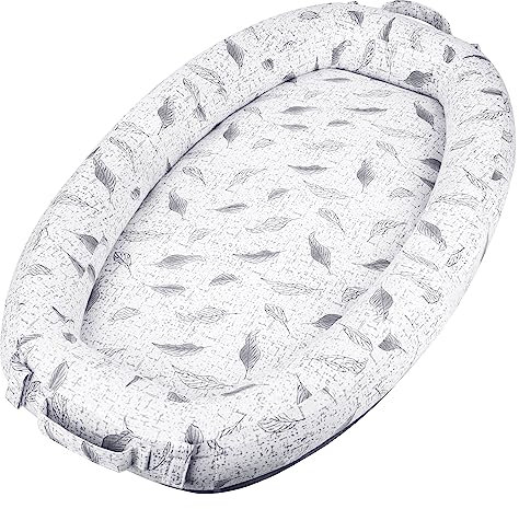 Babynestchen Neugeborene Baby Nester Set Portable Faltbar Kuschelnest herausnehmbarer Einsatz für Säuglinge für Zuhause/Reise