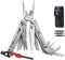 ROCKTOL multioutils, Pinces à outils 22-en-1, Camping avec démarreur de feu d’urgence, sifflet, Brise-vitre, Verrouillage de sécurité, pochette en Nylon