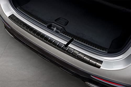Ladekantenschutz Edelstahl schwarz Graphit kompatibel mit Mercedes GLC II 2. Generation Typ X254 Kompakt SUV ab Baujahr 06.2022-3245299