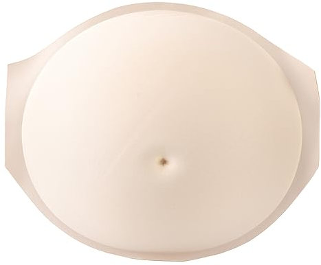 banapoy Peau Faux Ventre de Grossesse Artificiel Et Respirant, Faux Ventre Cosplay Props Performance, Père Noël Costume de Faux Ventre, Ventre de Grossesse Réaliste