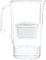 Wessper Caraffa Filtrante per Acqua con contatore LED 2,8L | Ricambio per Dafi Unimax Aquaphor A5 BRITA Maxtra+ PHILIPS AWP212/10 | Contiene Caraffa Filtrante per l'acqua + Cartuccia Filtrante, Bianco