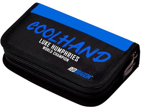 RED DRAGON Luke Humphries World Champion Firestone 2 Dart Case (Dart-Etui)