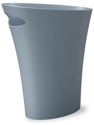 Umbra Skinny Trash Can, Slate Blue