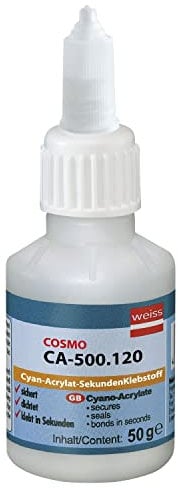 WEISS CHEMIE COSMO CA-500.120 Sekundenklebstoff höherviskos 50g