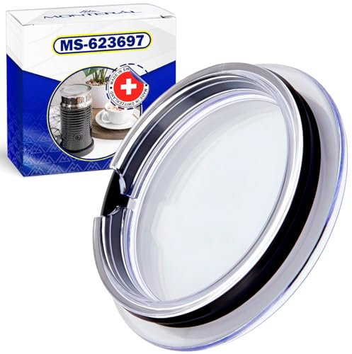 Tapa del Espumador de Leche Cafetera Capsulas Tiene el Código Original MS-623697 para Krups para Nespresso Citiz & Milk - MADE IN SWITZERLAND - Garantía de 10 Años - MONTERAL