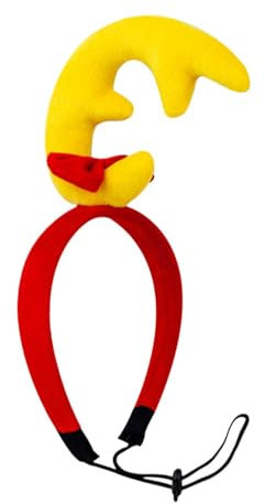 Dog Antler Headband – Adjustable Christmas Reindeer Antlers for Dogs | Plush Deer Horn Decoration with Elastic Band, Cute Pet Costume for Cats, Puppies, Small & Medium Dogs