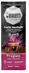 Bialetti Omni Ground Coffee, Italian Espresso Roast, Compatible with All Filter Makers – Rich Flavour, Ideal for Bags, Sachets & Iced or Instant Drinks (Pack of 250g, Pregiato)