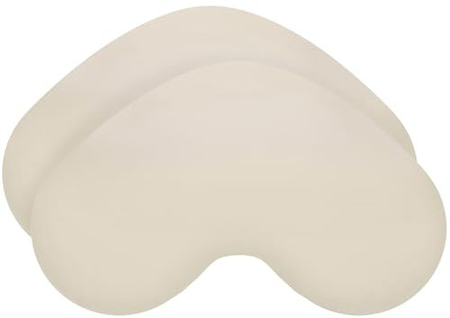 Kissenbezug Elfenbein-weiß Doppelpack Nackenkissen Twist, Hochwertige Mako-Baumwolle (Double Jersey), Bügelfrei & trocknergeeignet, Kissenhüllen Set mit Reißverschluss, Oeko-Tex Zertifiziert