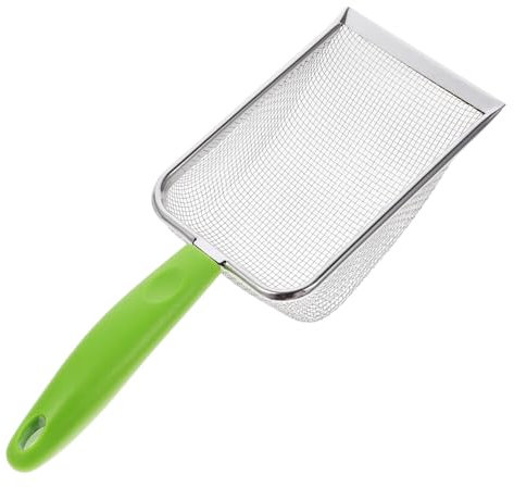 SOIMISS Pelle À Sable pour Enfants Pelle Filtrante pour Enfants Pelle De Plage Tamisage Long des Coquillages Nettoyage en Creusant pour Décortiquer Les Coquillages Poignée