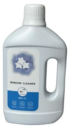 1L Window Cleaning Fluid, Compatible for Ecovacs W1 PRO/W2 PRO/W2 PRO Omni/W2 Omni/Winbot MINI. Window-Cleaning Robots Window Cleaning Solution