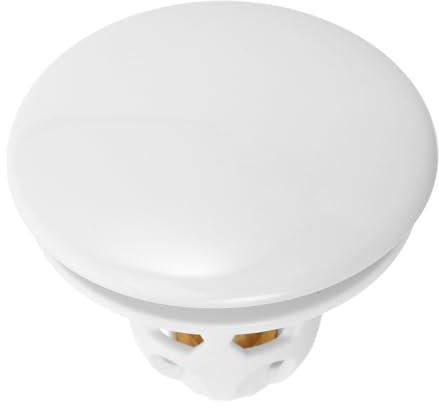 Gatuida Tappo Scarico Lavabo Bagno con Filtro Intasamento Pressione Push in e Acciaio Inossidabile Tappo per Scarico e Resistente per Lavabi e Lavandini