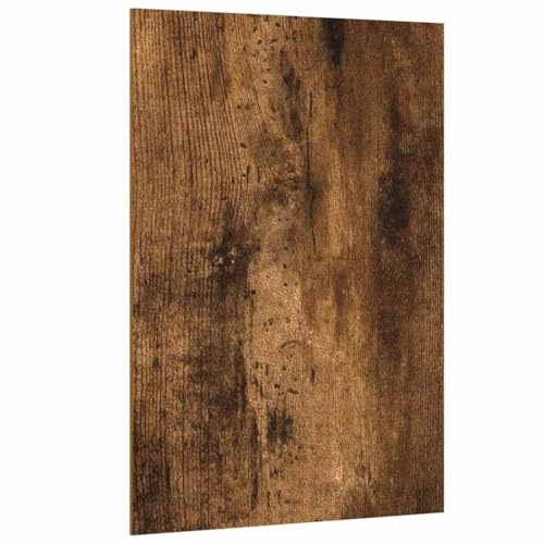 vidaXL Decor Panels 12 pcs Smoked Oak 15 x 21 x 0.27 cm, Craft Room, Modern Rectangular Decorative Panels, Engineered Wood, Functional Decor, Crafting Materials, Artistic Supplies