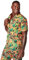 Zumba Fitness Herren Get Tropical Short Sleeve Button Up Männer Tops, Zumba Green, M