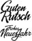 Ideen mit Herz Stanzschablonen, Wünsche & Gratulationen 2, 4,1cm bis 8cm, 2 Stück | Schriftzüge, Schriften, Sylvester, Neujahr | Schablonen zum Gestalten von Grußkarten, Geschenken und vieles mehr