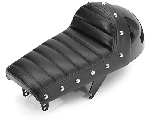 C-FUNN Retro Hump Cafe Racer Seat Noir pour Honda Z Série Monkey Z50 Z50J Z50A Z50R