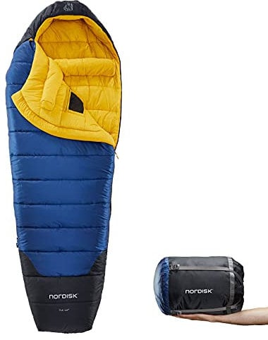 Nordisk Puk -10° Mummy Schlafsack L schwarz/blau