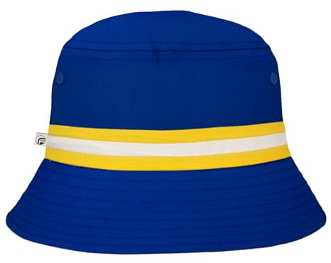 fan originals Bucket Hat - Blue White Yellow Leeds Colours L/XL