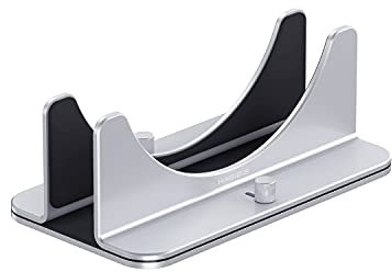 Hagibis Vertikaler Ständer für Mac mini M2, Aluminiumlegierung, Laptopständer, rutschfest, Computerhalterung, Desktop-Ständer, kompatibel mit M2 Chip Mac mini, MC25 Pro