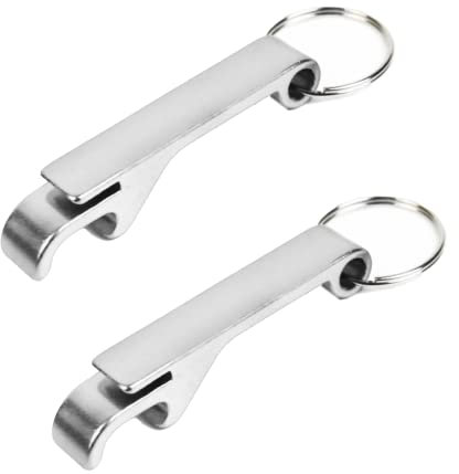 2 Pcs Ouvreur de Bouteille de Bière, Décapsuleur Porte-Clés Ouvre Bouteille, Couleur Ouvre Bouteille, Mini Ouvre-bouteille, Merveilleuse Vie de Fête