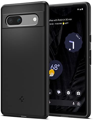 Spigen Thin Fit Case Compatible with Google Pixel 7a - Black