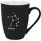 Spruchreif | Soft-Touch Tasse Schwarz Jungfrau – Beidseitig gravierte Tasse mit Sternzeichen-Motiv | Persönliches Geschenk für Jungfrau-Geborene
