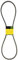 John Deere Courroie de transmission d'origine OEM, Courroie Tondeuse, Courroie Motoculteur, 116 240 245 260 265 285 320 pour tracteur de pelouse et jardin # M84223