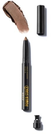 Avon Power Stay Eyeshadow Power Stay 16-Hour 2-In-1 Longwear Lidschatten & Eyeliner Stick - Wasserfest - Everyday Beige