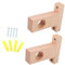 Warmhm 2st Römische Stangenhalterung Gardinenstangenhalter Ohne Bohren Vorhang Haken Stange Klammer Gardinenstange Haken Gardinenstange Buchse Vorhang Wand Halterung Decke Holz Steckdose