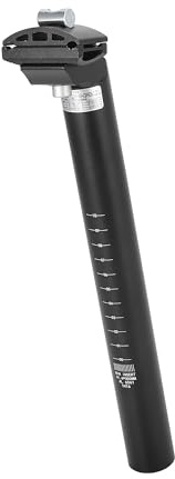 A ABSOPRO 31.6x300mm Bicycle Seat Post for Bicycle Mountain Road Bike MTB