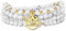 COAI Herren Damen Buddhistischer Rosenkranz Kette 108 Mala Naturstein Perlen Howlit Meditationskette Gebetskette
