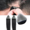 Hairline Toupee for Men, 2Pcs Ultra Thin Skin V-Looped Glue on Bald Spot Hair Patch Toupee for Men Non Surgical Hair Replacement Unit for Bald Spot(5 * 5 * 4cm)