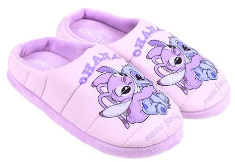Disney Frozen Stitch Hausschuhe, Weiche Hausschuhe, Rutschfeste Sohle, Geschenk für Frauen und Jugendliche | EU 40/41
