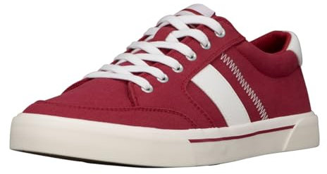 Ben Sherman Mens Hawthorn Lace Up Sneakers Shoes Casual - Red - Size 10.5 M