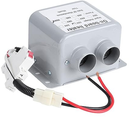 aqxreight 12V 800W Heizung Windschutzscheibe Glas Defroster Nebel Beseitigen 2 Luftauslässe 5s Schnelle Heizung Auto LKW LKW