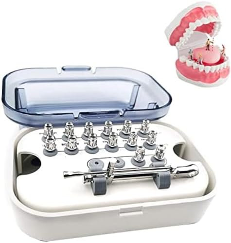 Kit de llave dinamométrica para implantes dentales universales, Compatible con todos los implantes principales