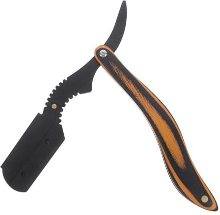 Healeved Rasoir De Barbier Sans Lames Pour Hommes Acier Inoxydable Professionnel Pour Cheveux Courts Et Barbes