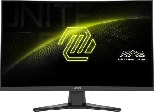 MSI mag 275CQF E18, 27 Fulgadas, WQHD,2560x1440, 1500R, Monitor Gaming, Rapid VA, 180Hz, 0.5ms, HDR Ready, Eye Care, HDMI 2.0b,DP 1.4a, Sin Marcos, Inclinación Ajustable, Soporte Vesa, Negro
