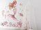 Osomhome |Wandtattoo Kinderzimmer Wandsticker | Wanddeko Babyzimmer | Schlafzimmer Junge Mädchen Selbstklebend (Rosa Meerjungfrau, XL)