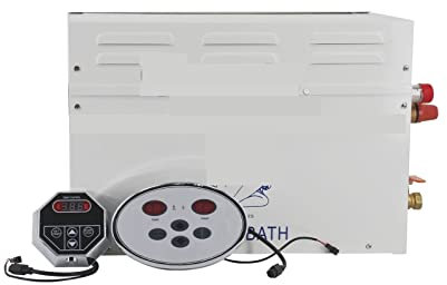 SHEHUALI Riscaldatori per Piscina, 4KW Generatore a Vapore Sauna Room Machine a Vapore Sauna Household Commerciale a Vapore Bagnato Spa Doccia a Vapore