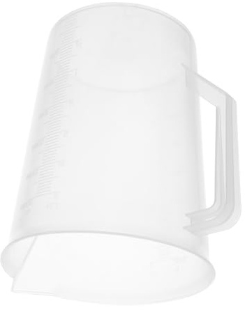 FONDOTIN Misurino Graduato con Beccuccio per Olio Capacità per Officina e Riparazioni Auto Accessorio Misurazione Precisa Sprechi