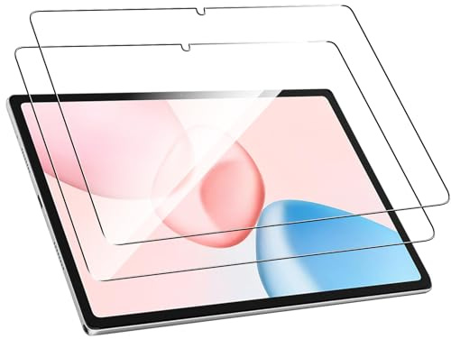 Natbok 2 Pack Tempered Glass for Honor Pad 10 /Pad 9/9 Pro/V8 Pro/Lenovo Tab Plus Gen 2 12.1 Screen Protector,9H Hardness,Anti-Fingerprints,No Bubbles,HD-Clear,Full Coverage Honor Pad 10 Tablet Film