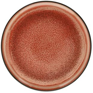 Tognana Pizzateller, platte, CINZIA PETRA BRICK, 33cm, aus Porzellan