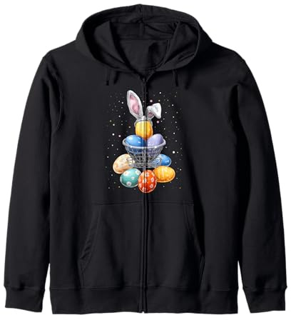 Discgolf Disco de Golf Golfista Pascua Conejo Orejas de Conejo Sudadera con Capucha