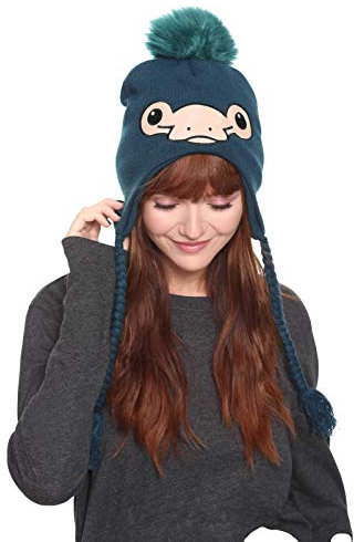 Hot Topic Fantastic Beasts: The Crimes of Grindlewald Teal Niffler Quaste Beanie