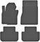 Gummimatten Fußmatten 1.5 cm Rand kompatibel mit BMW X5 E70 F15 (Bj.2006-2018) ideal angepasst 4 -Teile EIN Set