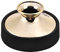 Caredy Altsaxophon stumm Kunststoff Dämpfer Dämpfer Sax Schalldämpfer Geräusch entfernen Zubehör für Altsaxophon Leichtgewicht Kunststoff Sax Mute Saxophon Schalldämpfer(Gold)