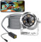 Barlus Underwater Camera POE 5MP CMOS lens 100° Wide-angle with Fill Light IP68 24/7 Waterproof Camera for Koi pond/Marine Corrosion Resistance with 32ft Cable